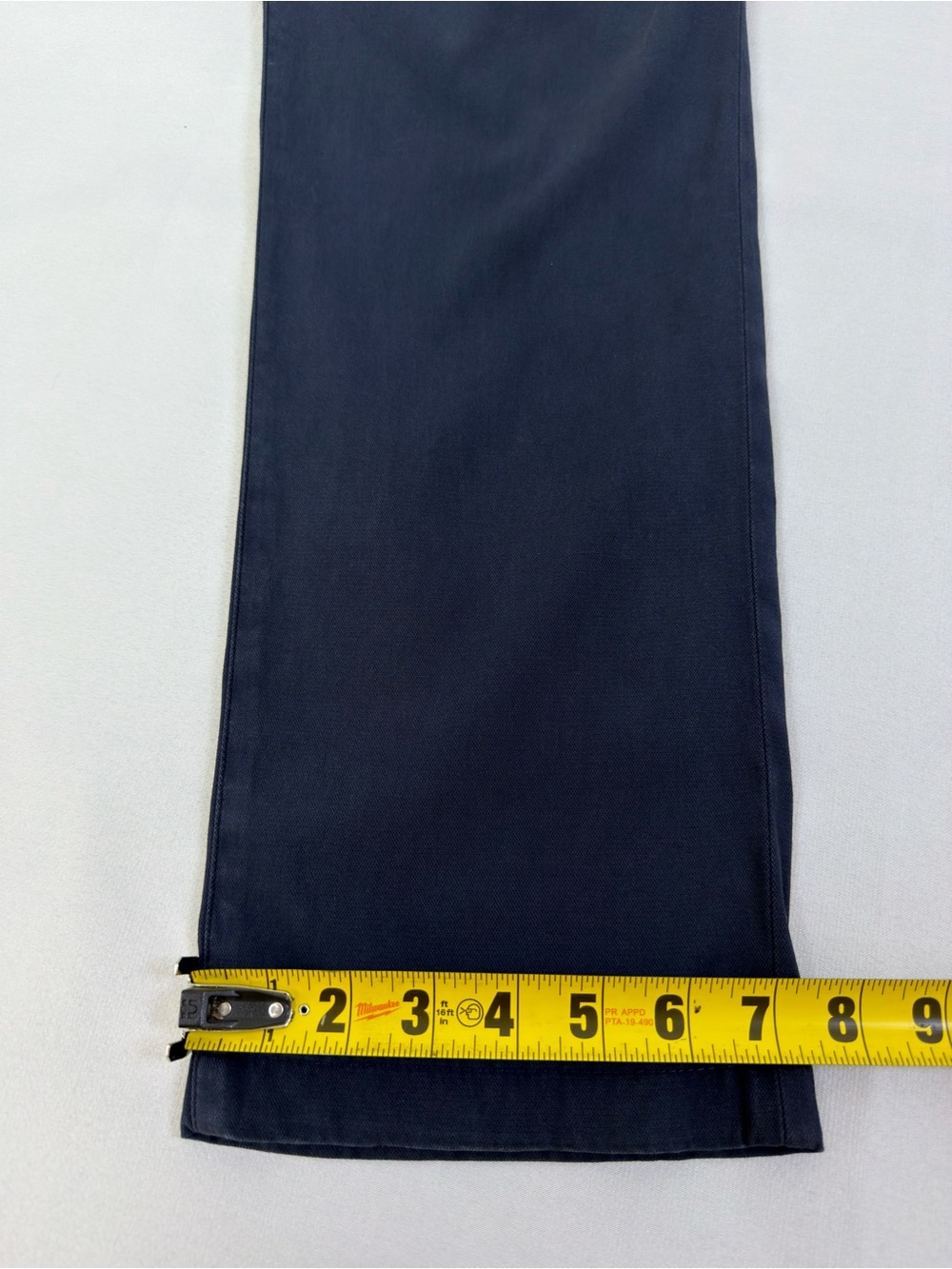 Loro Piana Men’s Navy Stretch Cotton Pants Size 48 32x30 Made in Italy - Picture 10 of 13